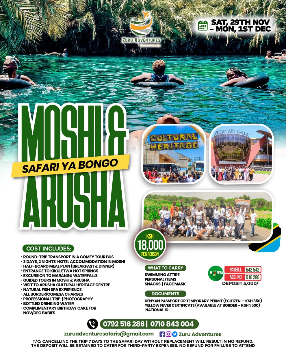 ARUSHA X MOSHI (SAFARI YA BONGO)